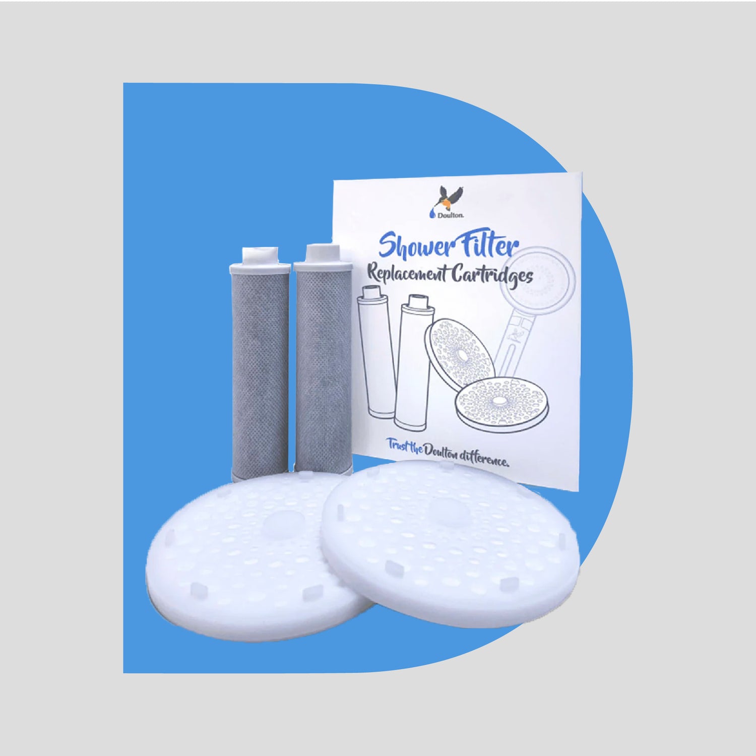 Refill - Showerhead Filter - Twin pack!