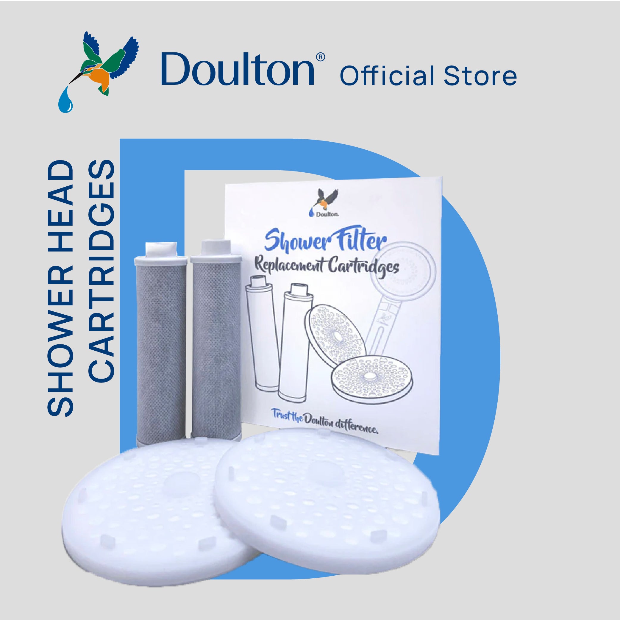 Refill - Showerhead Filter - Twin pack!