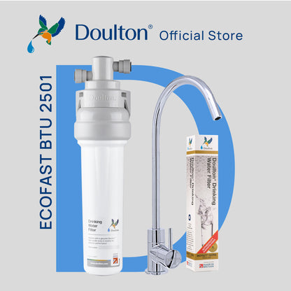 (🔥 Save S$150 on Onsite Installation! 🔥 Limited-time offer) Doulton QT Ecofast Under-Sink Filter with Cutting-Edge BTU- Sustainable Purity Meets British Ingenuity Since 1826!