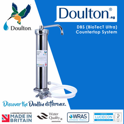 Experience Ultimate Purity with Doulton DBS Biotect Ultra: The Pinnacle of Eco-Friendly, 4-Stage Advanced Filtration - Crafted with Excellence in Britain! since 1826